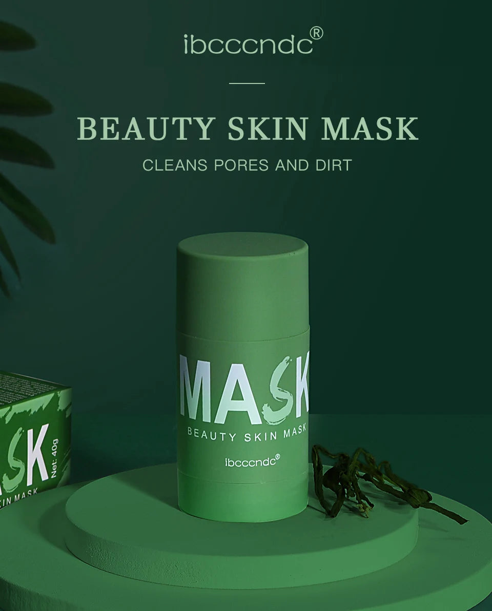 Green Tea Deep Cleansing Face Mask Stick - 7