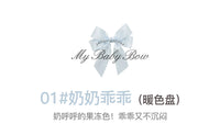 10-Color Jelly Lip Gloss Palette with Bow Design