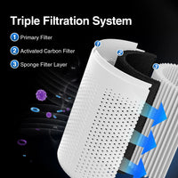 Portable HEPA Air Purifier for Home and Car