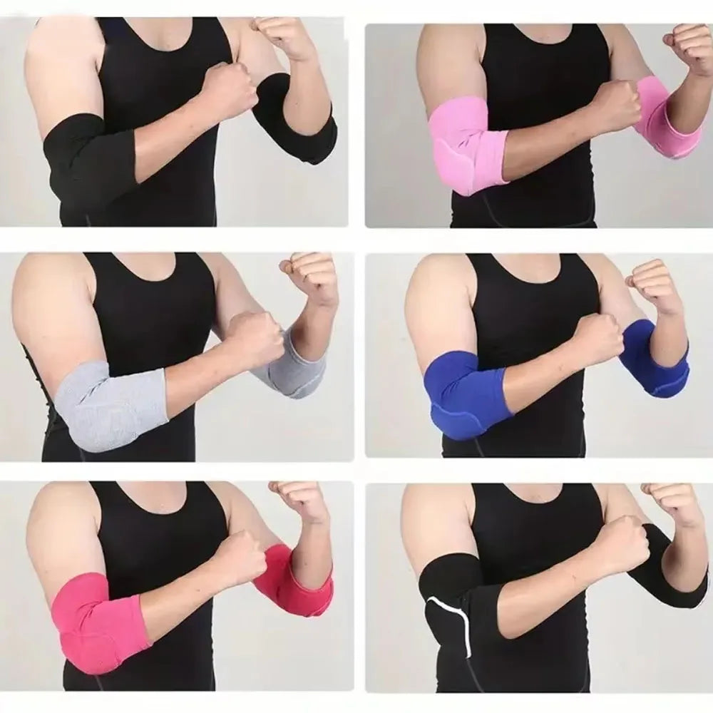 Protective Sponge Elbow Compression Sleeves - 5