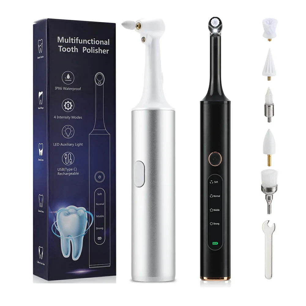 Electric Dental Plaque Remover and Teeth Whitening Polisher