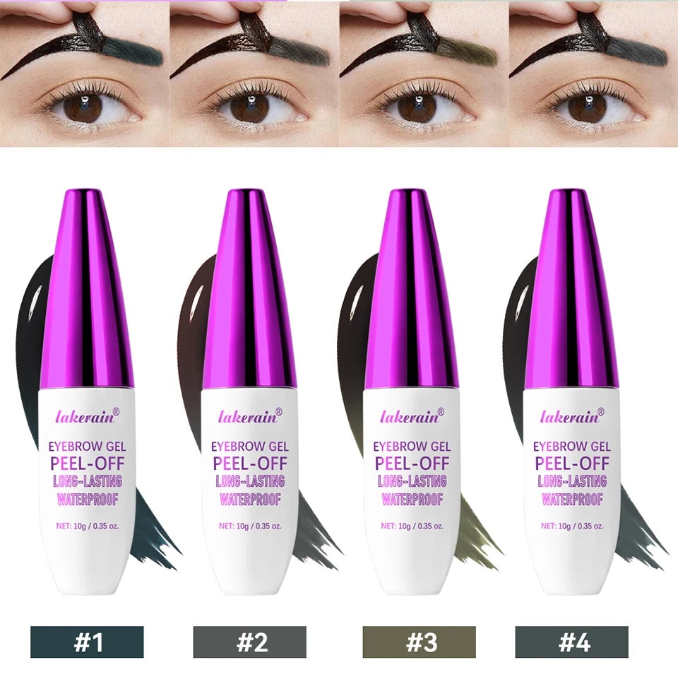 Waterproof Peel-Off Eyebrow Tint Gel for Long-Lasting Brows - 11
