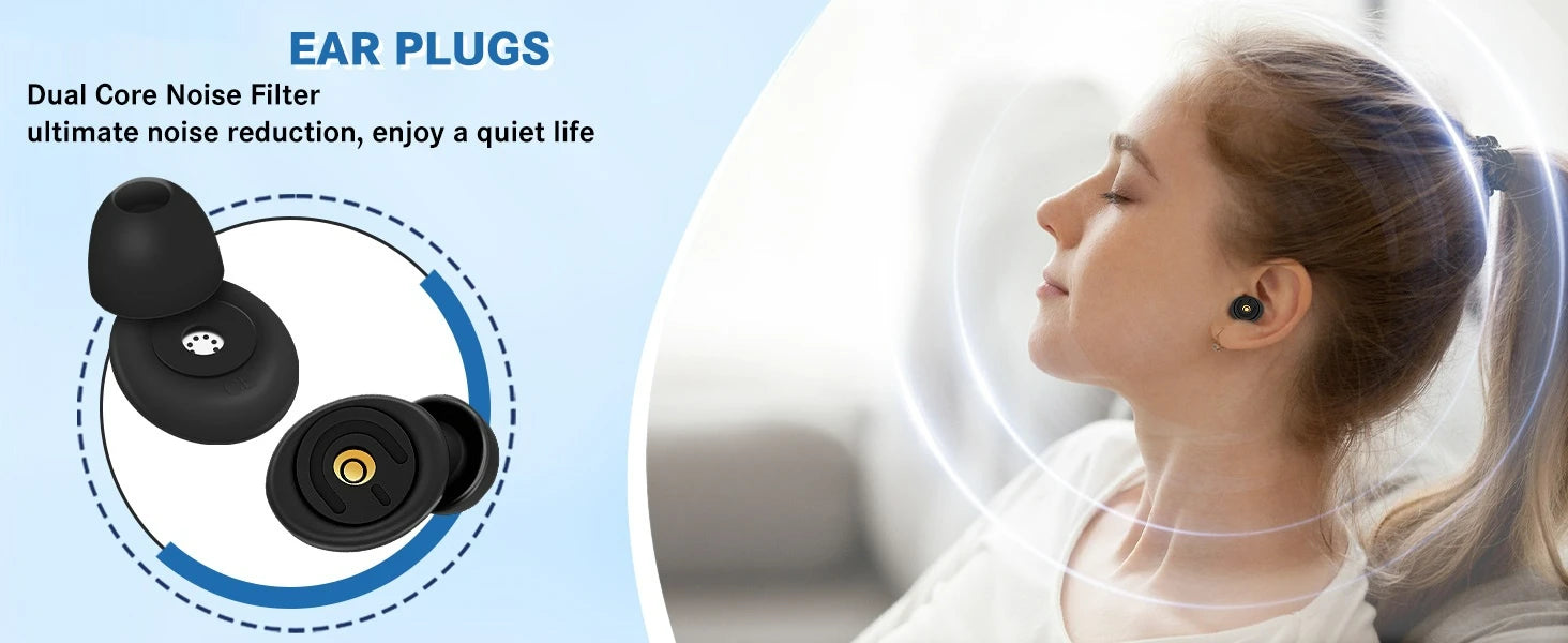 Reusable Noise-Canceling Sleep Earplugs - 7