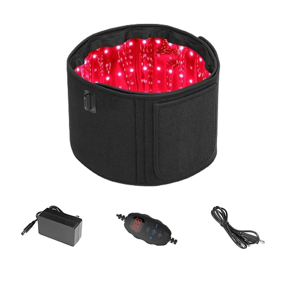 Red & Infrared LED Therapy Belt for Pain Relief and Recovery - 13