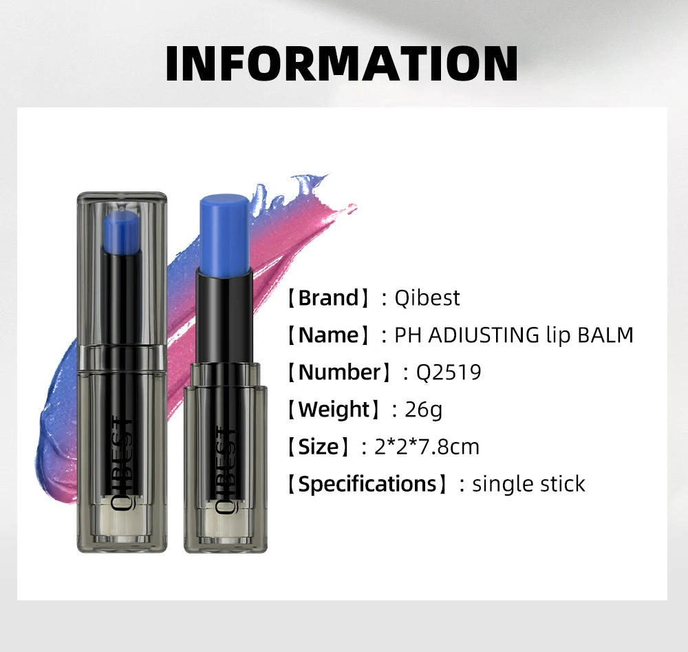 Color-Changing PH Lip Balm and Blush Tint - 16