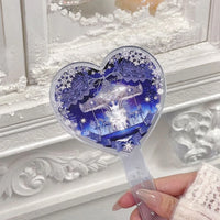 Cute Teddy Bear Handheld Makeup Mirror