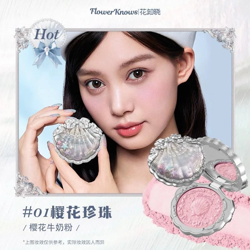 Embossed Strawberry Long-Lasting Powder Blush - 48