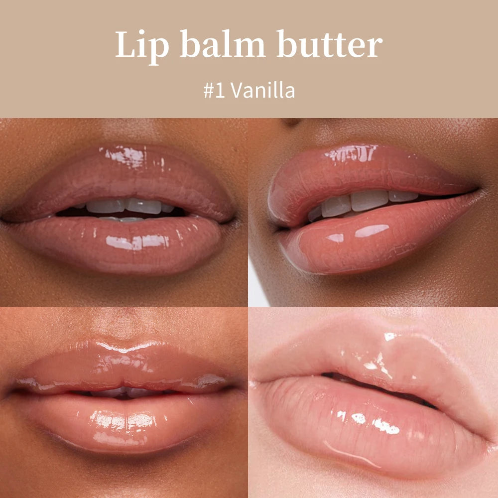 Hydrating Butter Lip Balm for Soft Glossy Lips - 6