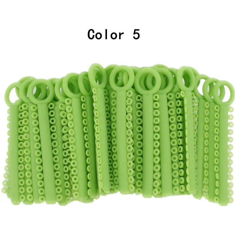 Orthodontic Elastic Ligature Ties for Dental Braces - 15