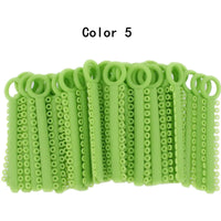 Orthodontic Elastic Ligature Ties for Dental Braces