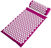 Acupressure Mat and Pillow Set for Back Pain and Stress Relief