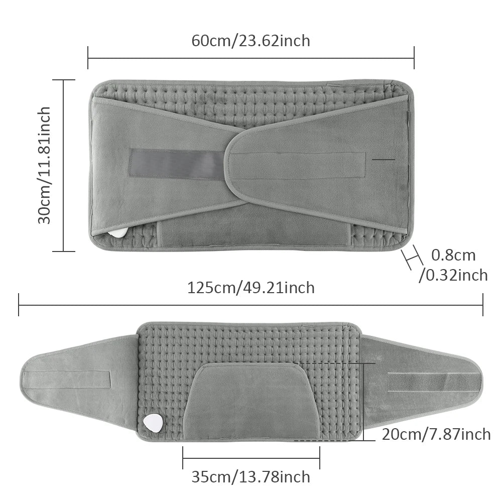Electric Heated Waist Wrap for Pain Relief and Warmth - 29
