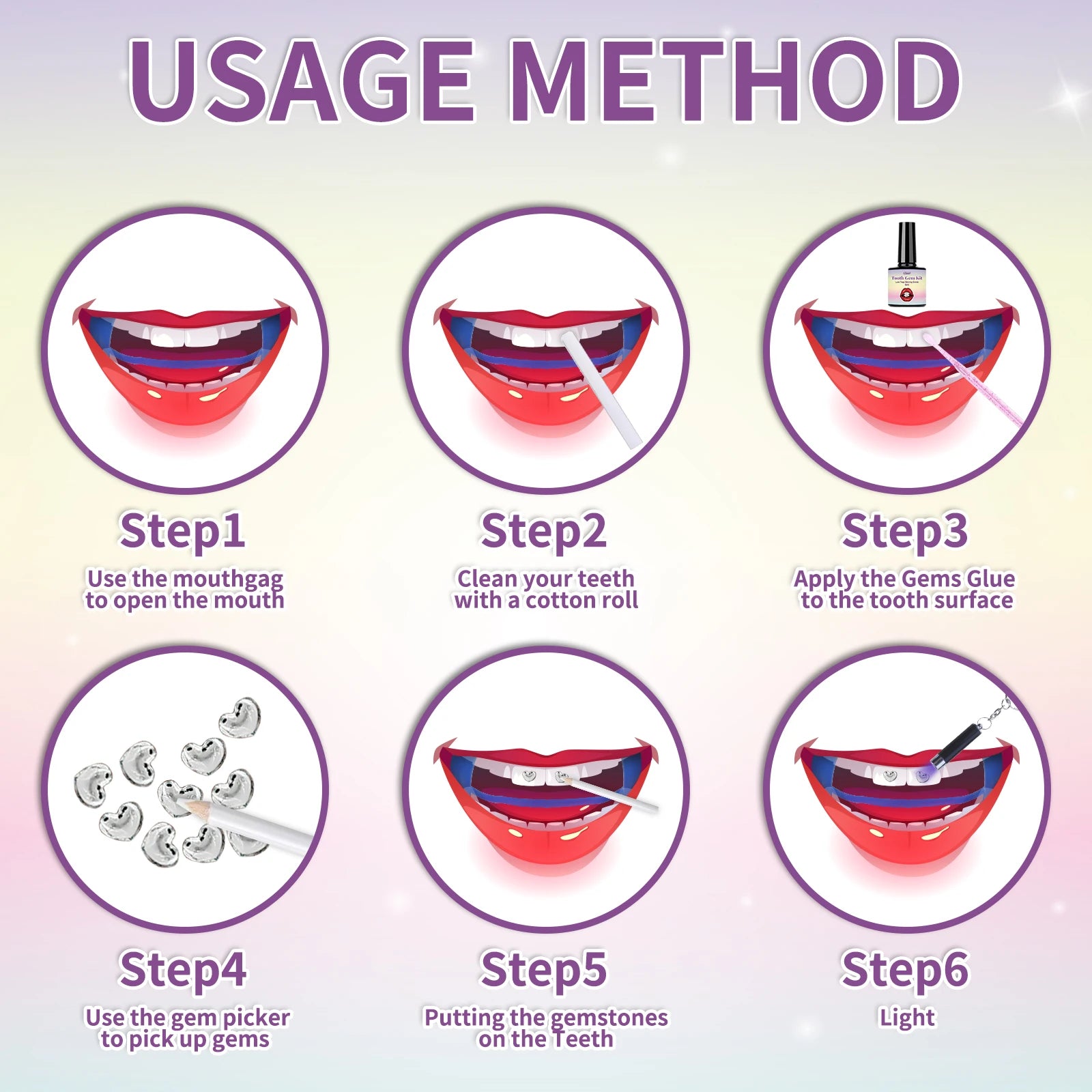DIY Professional Tooth Gem Kit for a Sparkling Smile - 7