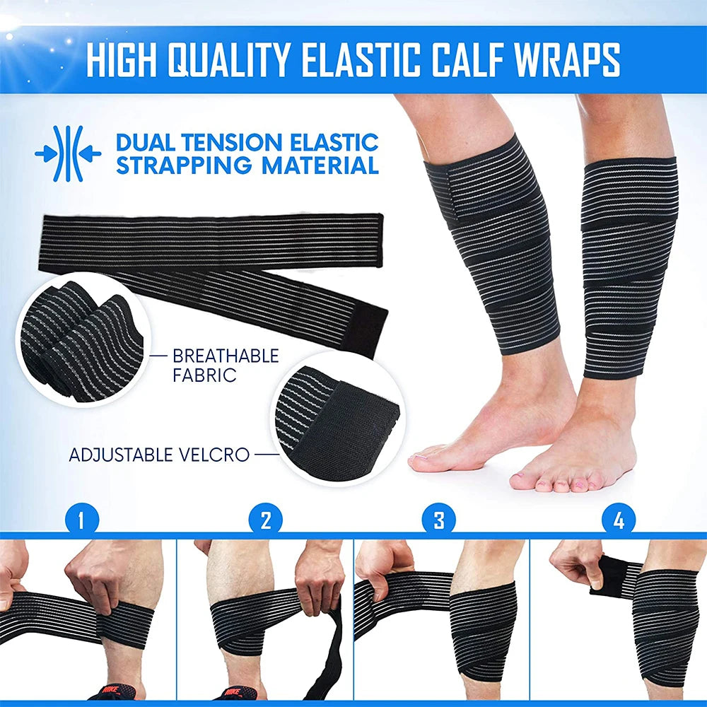Adjustable Elastic Compression Support Wrap for Joints and Muscles - 5