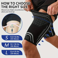 Elastic Thigh Compression Sleeve for Sports and Muscle Support