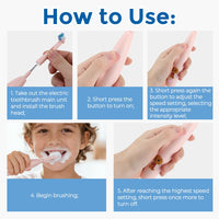 Rechargeable Cartoon Electric Toothbrush for Kids