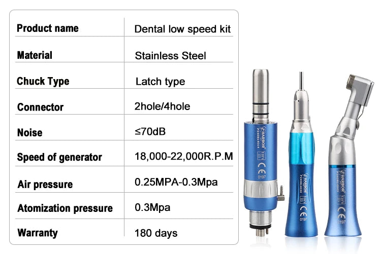 Professional 5-Piece Dental Handpiece Kit - 5