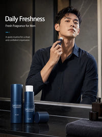 Portable Men’s Solid Cologne and Body Lotion Fragrance Set