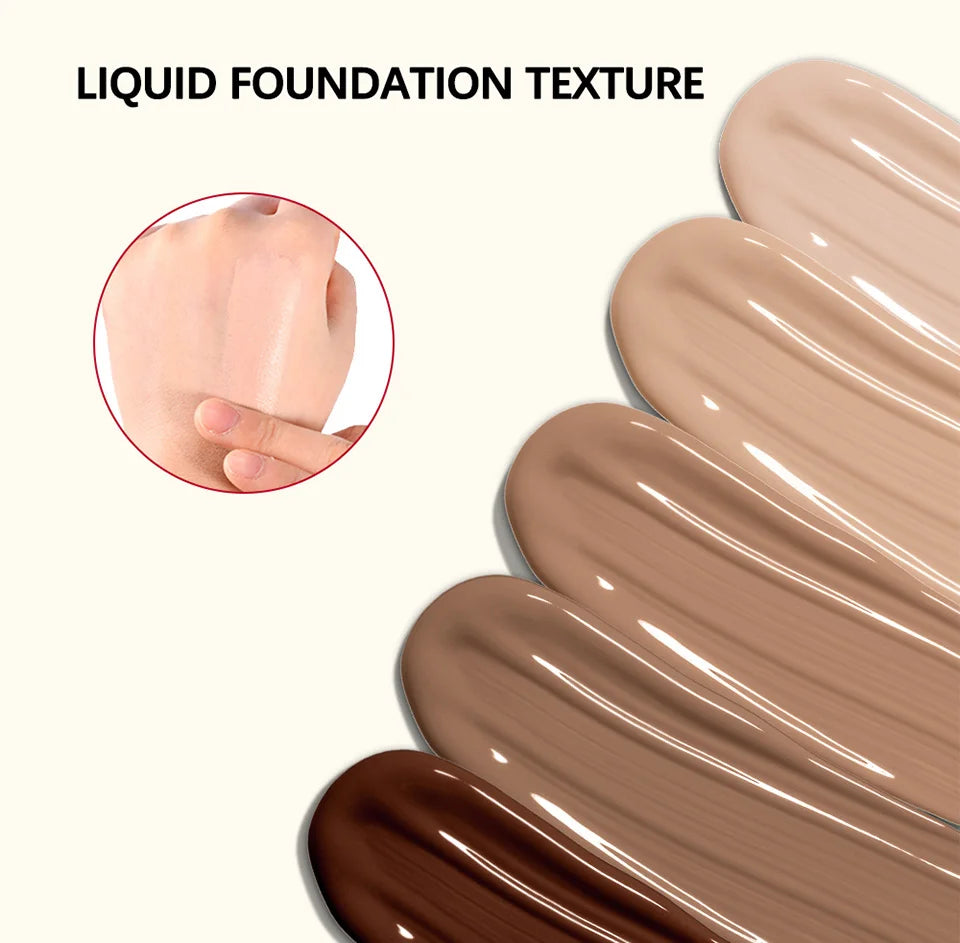 4-Piece Long-Lasting Waterproof Makeup Base and Setting Set - 22