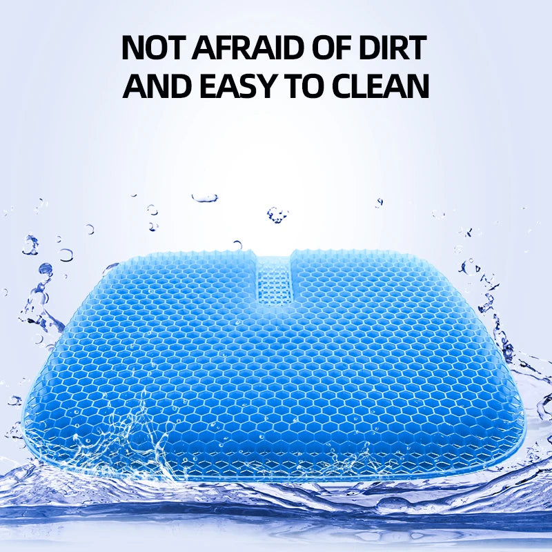 Honeycomb Gel Orthopedic Seat Cushion for Pressure Relief - 4