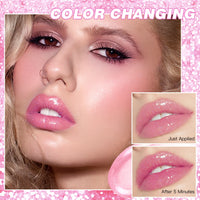 Color-Changing Glitter Jelly Lip Balm
