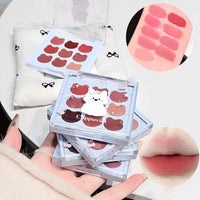 9-Color Matte Lip Mud Makeup Palette