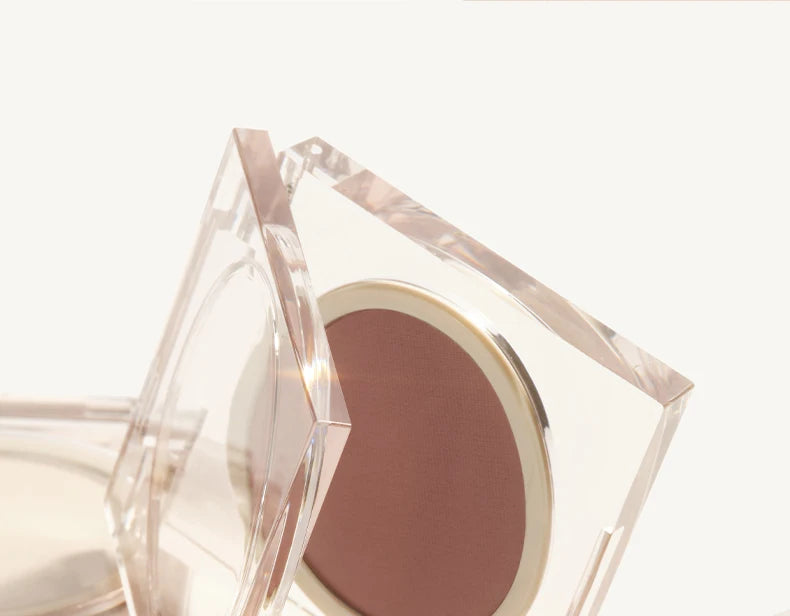 Single Color Matte and Glitter Highlighter Blush Palette - 7