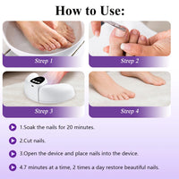 Portable Foldable UV LED Nail Dryer for Gel Polish