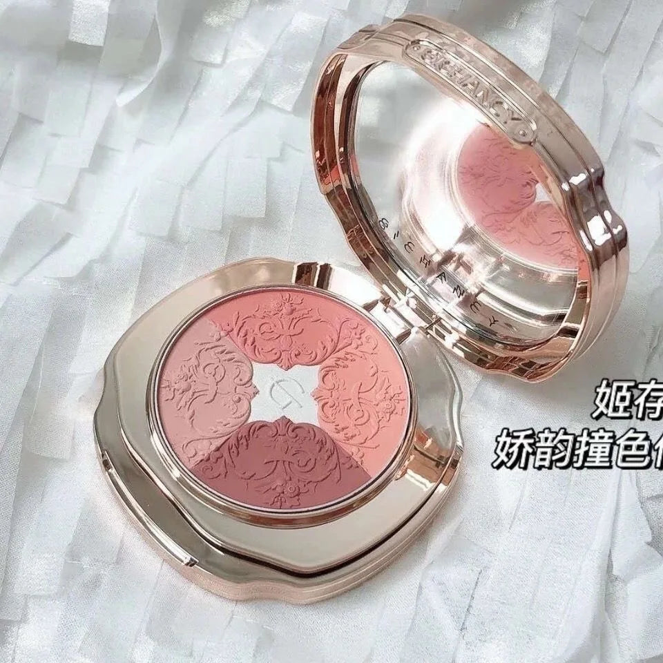Multi-Color Mineral Face Blush Palette - 10