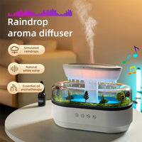 Raindrop Aromatherapy Humidifier with White Noise