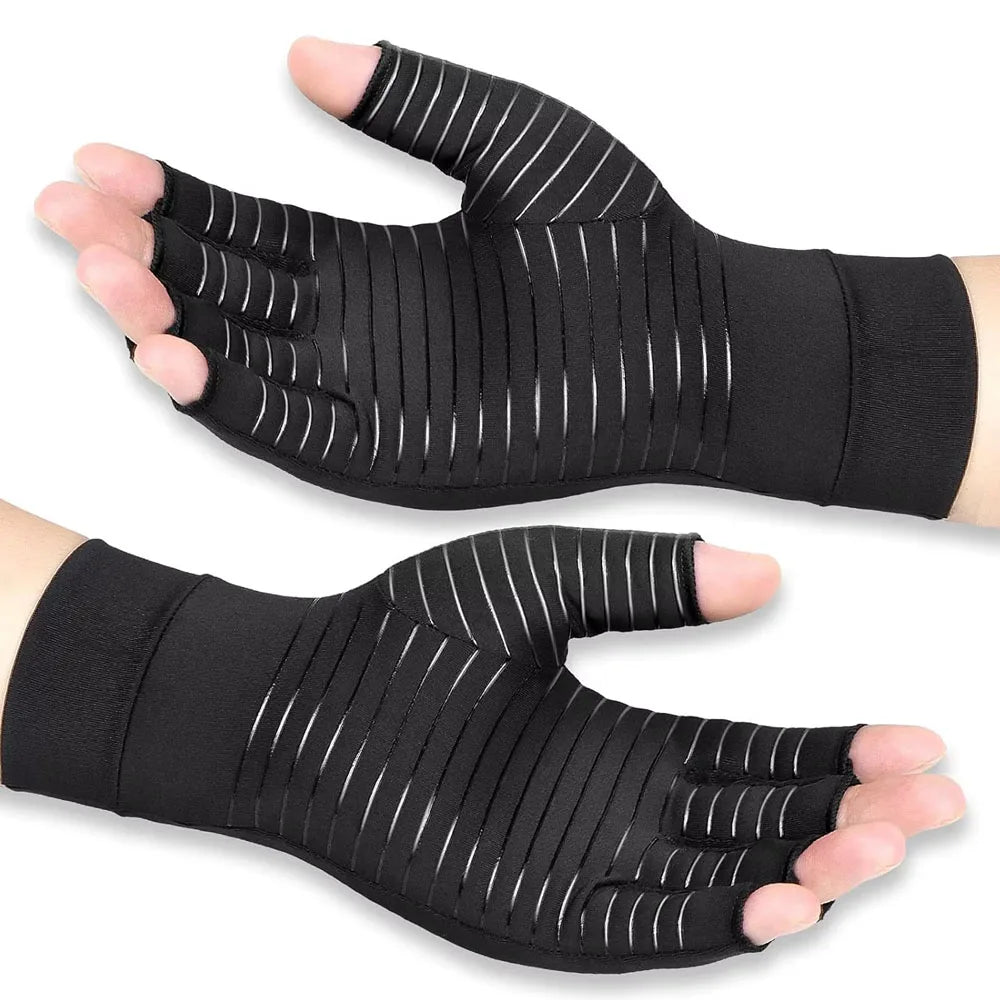 Copper Infused Compression Gloves for Hand Pain Relief - 9