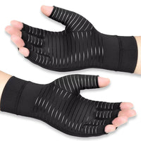 Copper Infused Compression Gloves for Hand Pain Relief