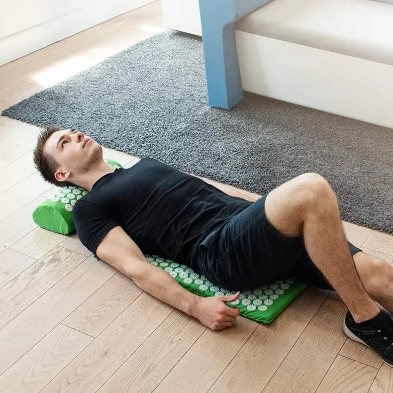 Acupressure Mat and Pillow Set for Back Pain and Stress Relief - 20