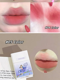 Velvet Matte Lip Clay for Soft Long-Lasting Color