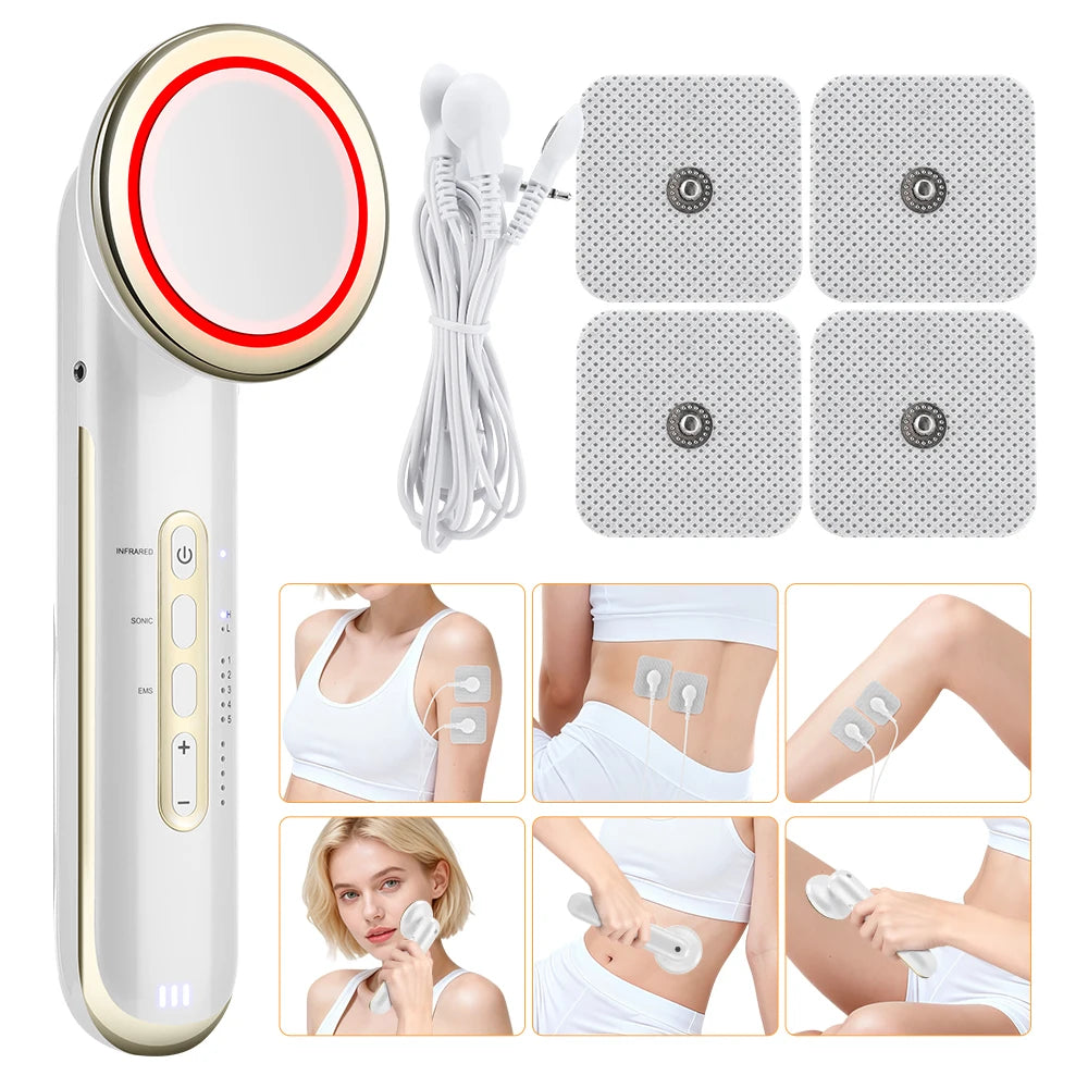 Ultrasonic EMS Body Sculpting & Fat Burning Massager - 10