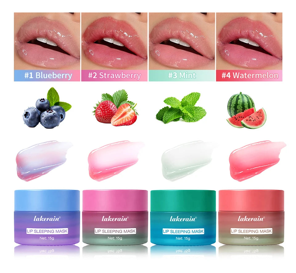 Hydrating Overnight Lip Sleeping Mask for Dry Lips - 8
