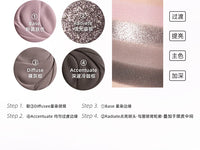 4-Color Shimmer Glitter Eyeshadow Palette