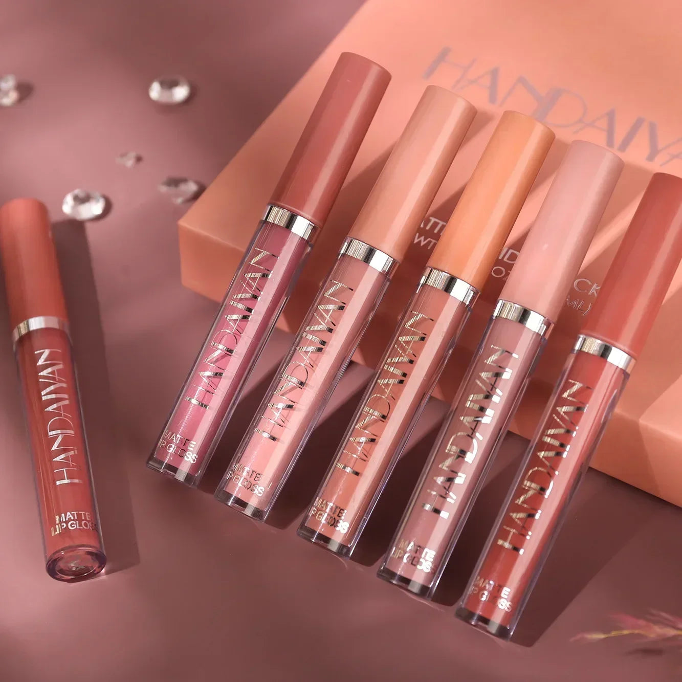 6-Piece Waterproof Matte Liquid Lipstick Set - 5