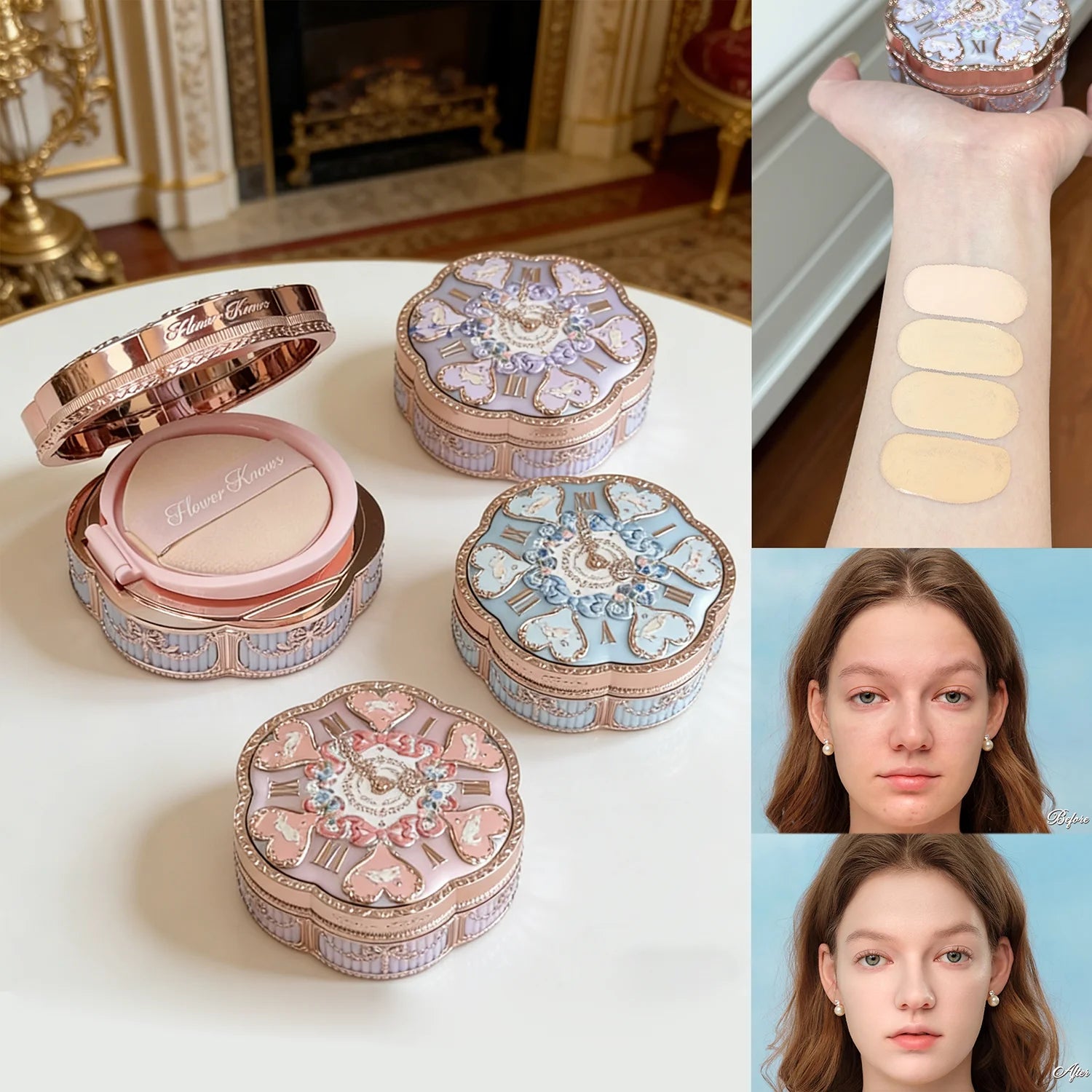 Hydrating Cushion Foundation for Flawless Natural Coverage - 1
