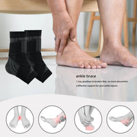 Adjustable Ankle Compression Support Brace