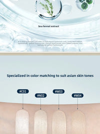 Moisturizing Air Cushion Foundation for Flawless Natural Coverage