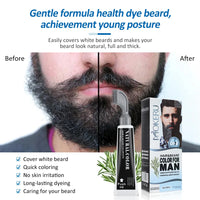 Permanent Beard and Hair Darkening Dye Cream