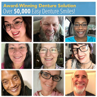 Comfort Fit Realistic Silicone Cosmetic Dentures
