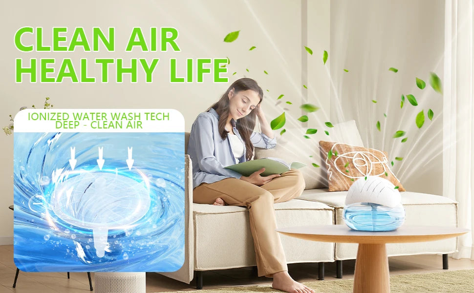 Aromatherapy Air Purifier and Humidifier Diffuser - 6