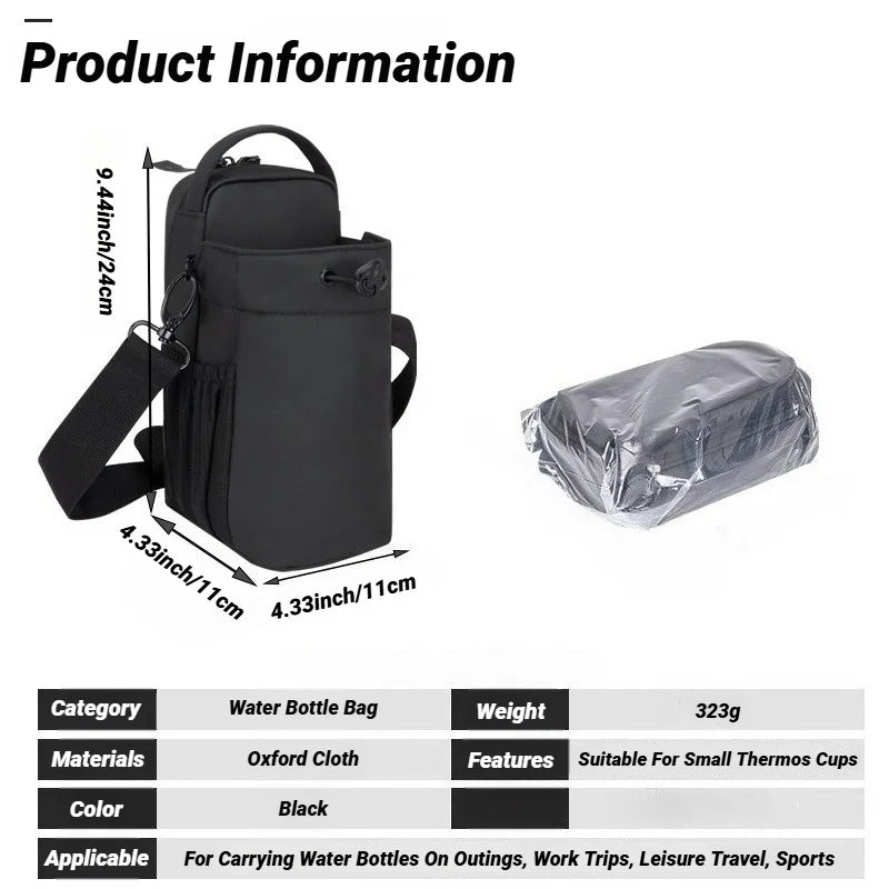 Magnetic Gym Bag for Water Bottle and Phone - 6