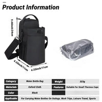 Magnetic Gym Bag for Water Bottle and Phone