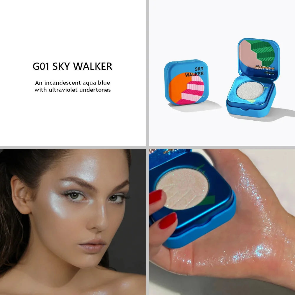 Chameleon Diamond Highlighter and Eyeshadow Palette - 11