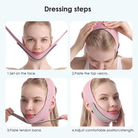 Elastic V-Shape Facial Slimming & Lifting Bandage