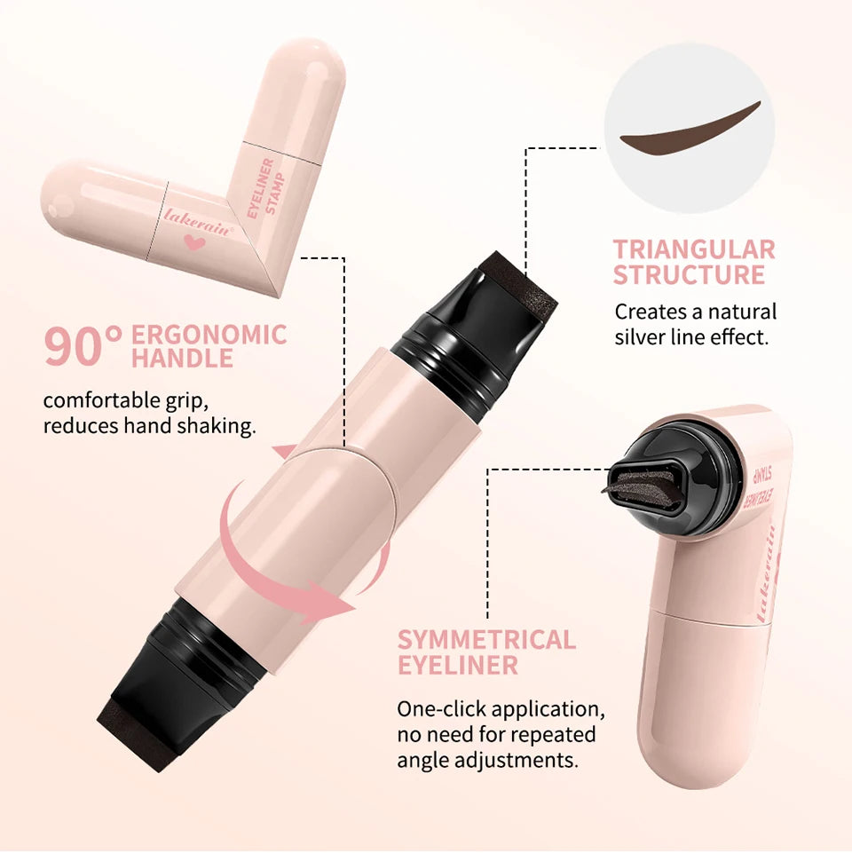 Waterproof Winged Eyeliner Stamp for Perfect Cat Eyes - 14