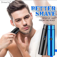 Portable Mini Electric Shaver for Smooth Travel Grooming